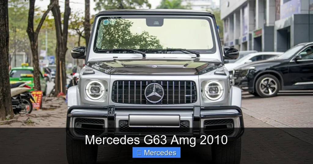Mercedes G63 Amg 2010