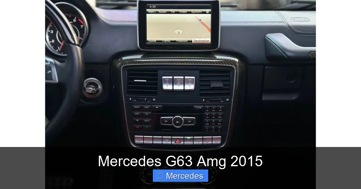 Mercedes G63 Amg 2015