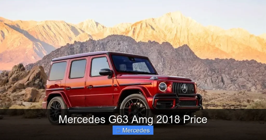 Mercedes G63 Amg 2018 Price