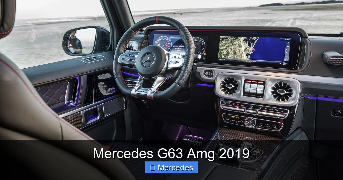 Mercedes G63 Amg 2019