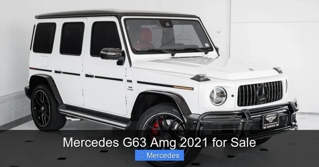 Mercedes G63 Amg 2021 for Sale