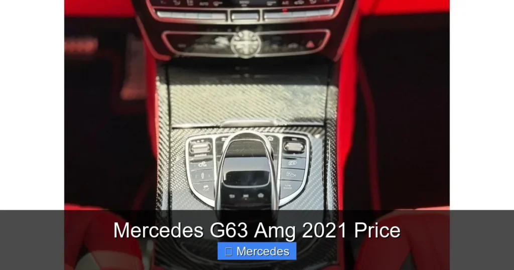 Mercedes G63 Amg 2021 Price