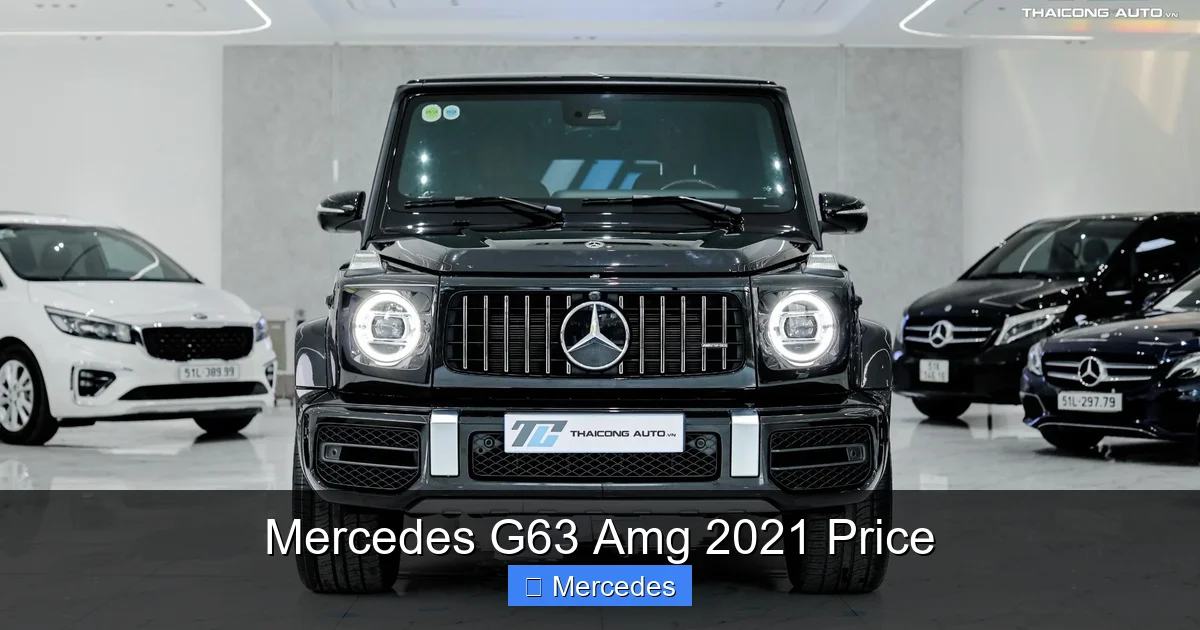 Mercedes G63 Amg 2021 Price