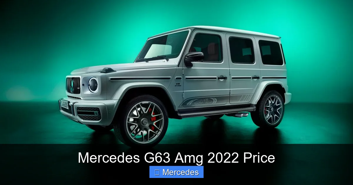 Mercedes G63 Amg 2022 Price