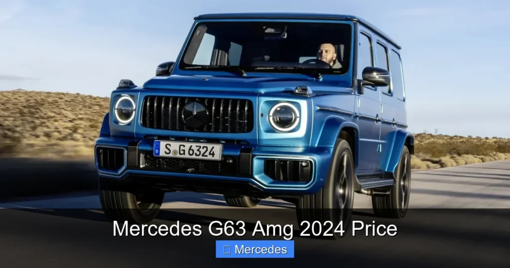 Mercedes G63 Amg 2024 Price