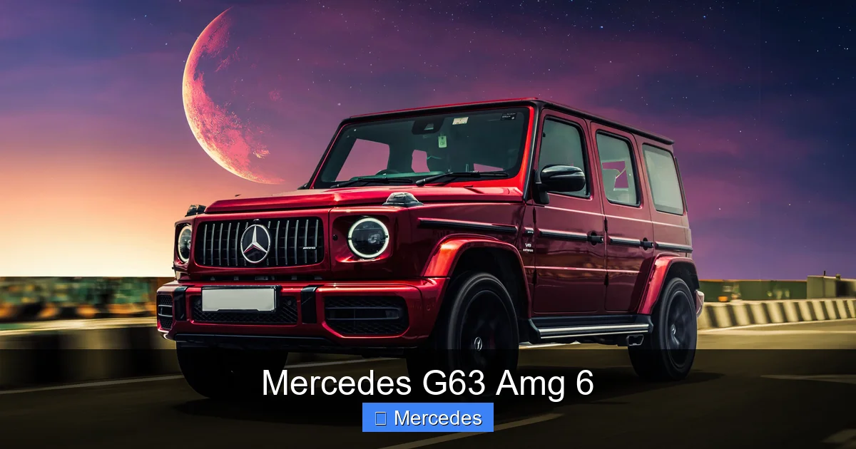 Mercedes G63 Amg 6