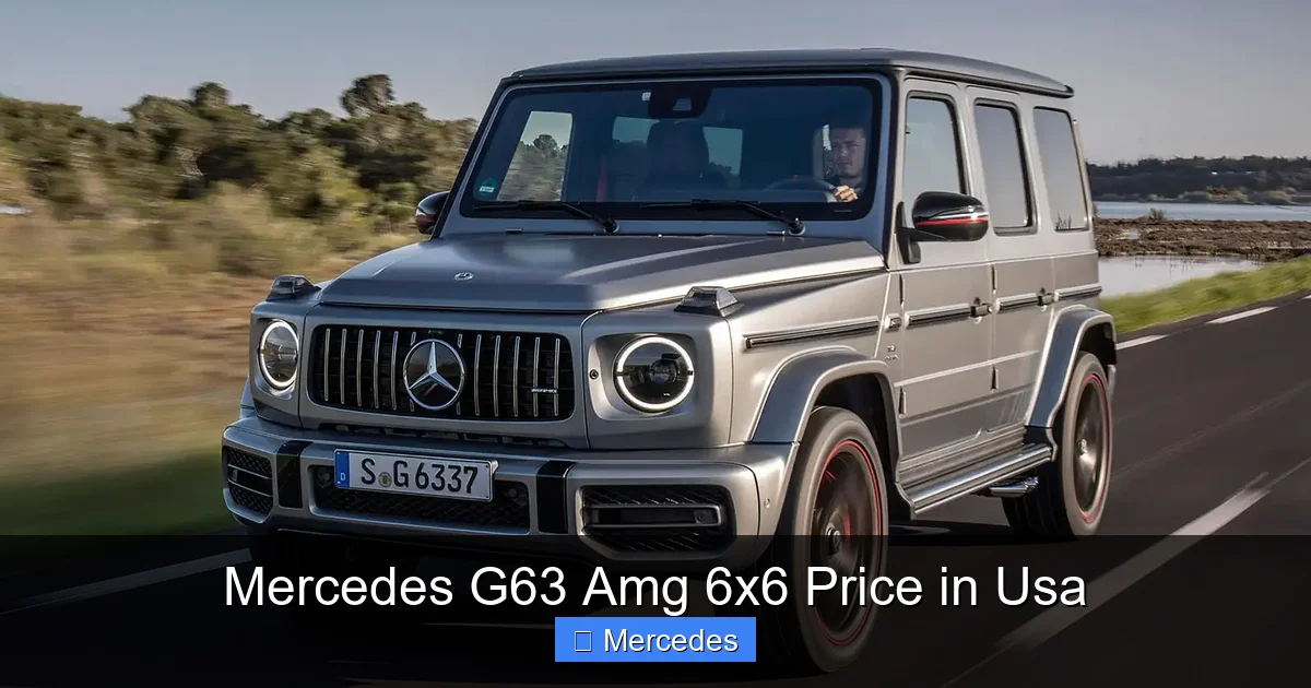 Mercedes G63 Amg 6x6 Price in Usa