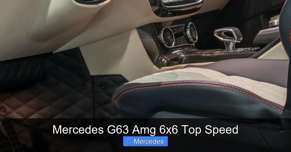 Mercedes G63 Amg 6x6 Top Speed