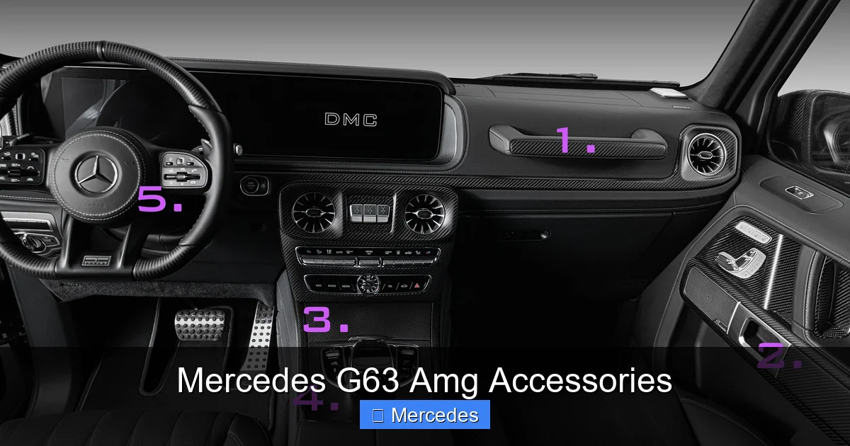 Mercedes G63 Amg Accessories