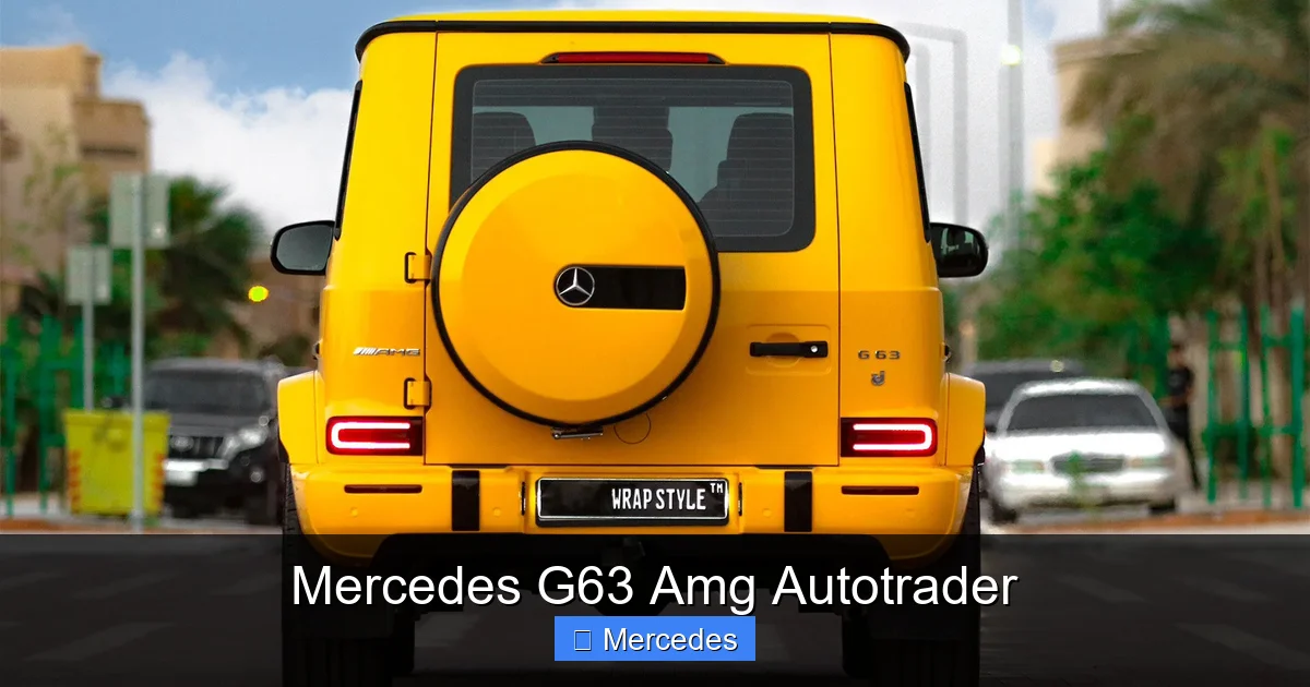 Mercedes G63 Amg Autotrader