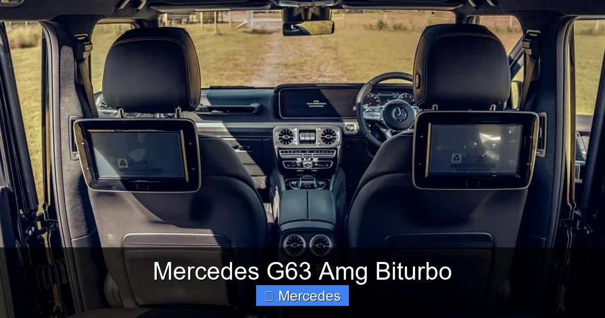 Mercedes G63 Amg Biturbo