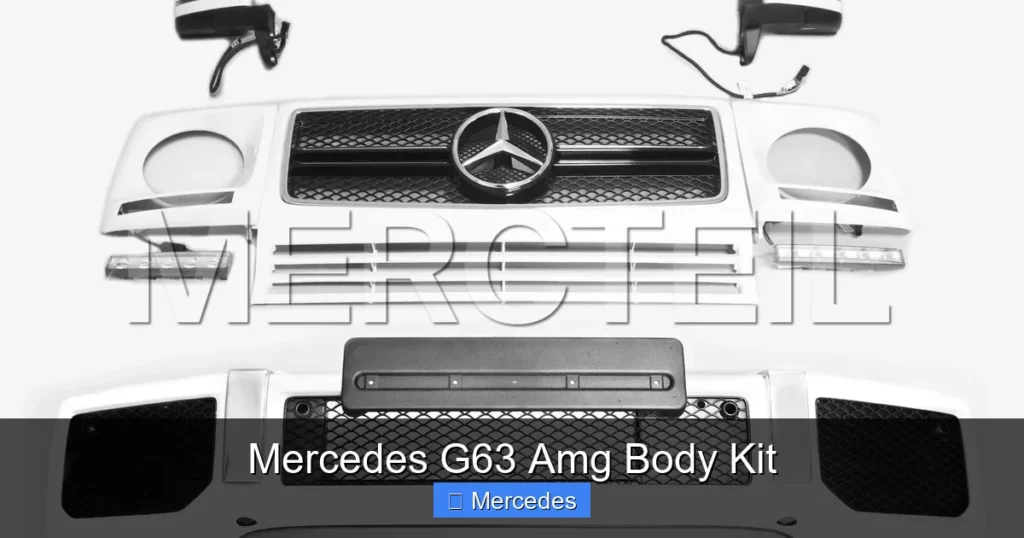 Mercedes G63 Amg Body Kit
