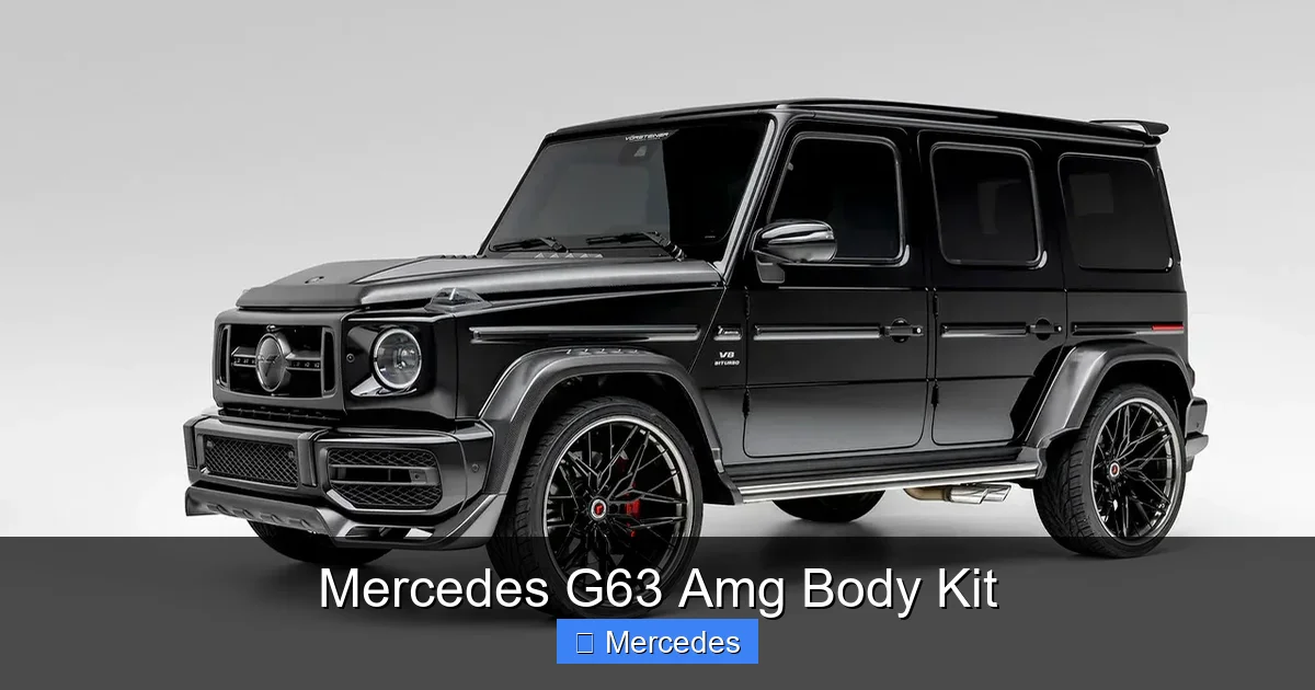 Mercedes G63 Amg Body Kit