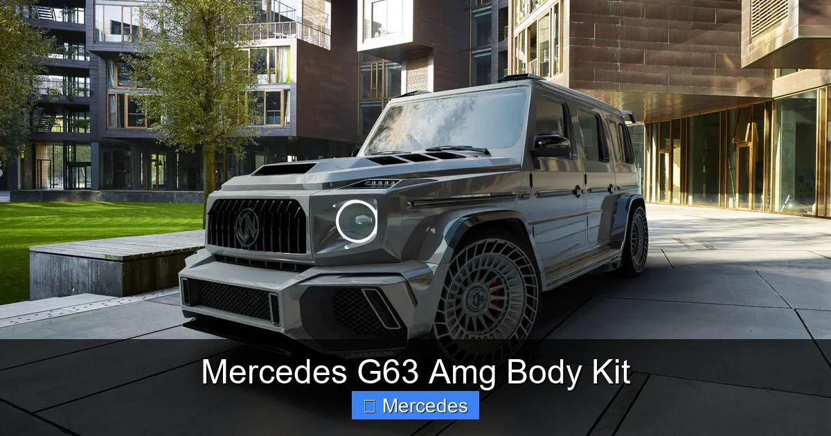 Mercedes G63 Amg Body Kit