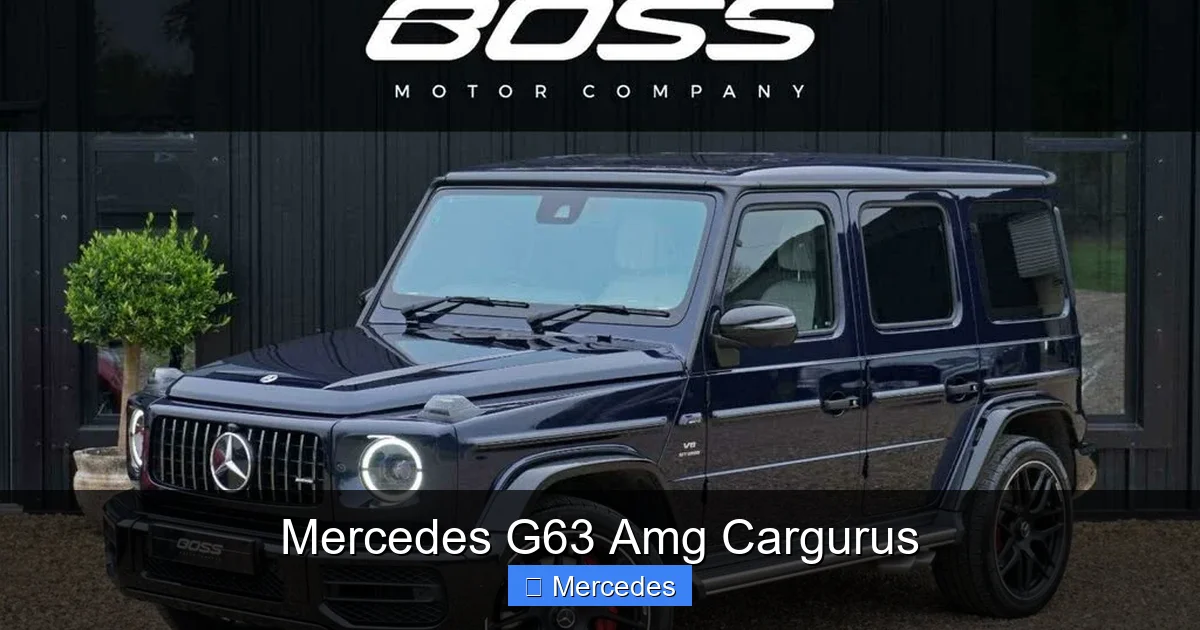 Mercedes G63 Amg Cargurus