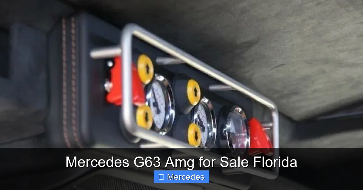 Mercedes G63 Amg for Sale Florida