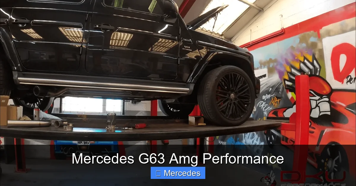 Mercedes G63 Amg Performance
