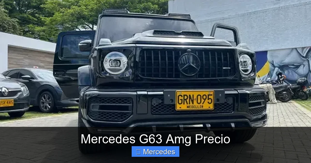Mercedes G63 Amg Precio