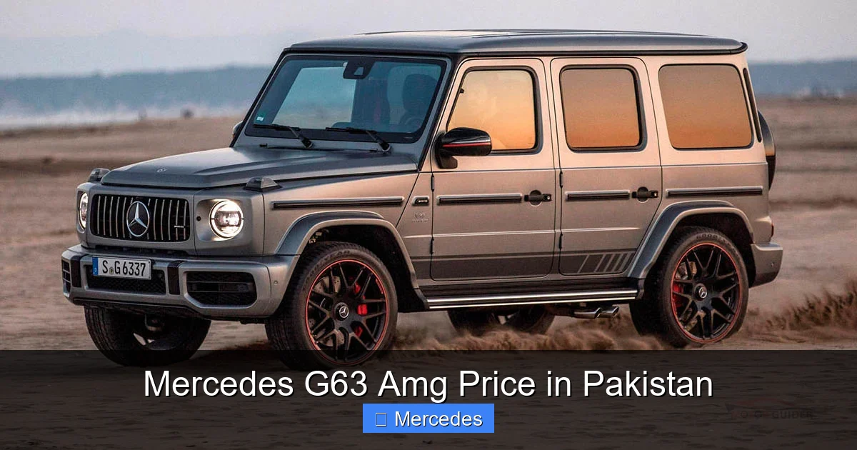 Mercedes G63 Amg Price in Pakistan