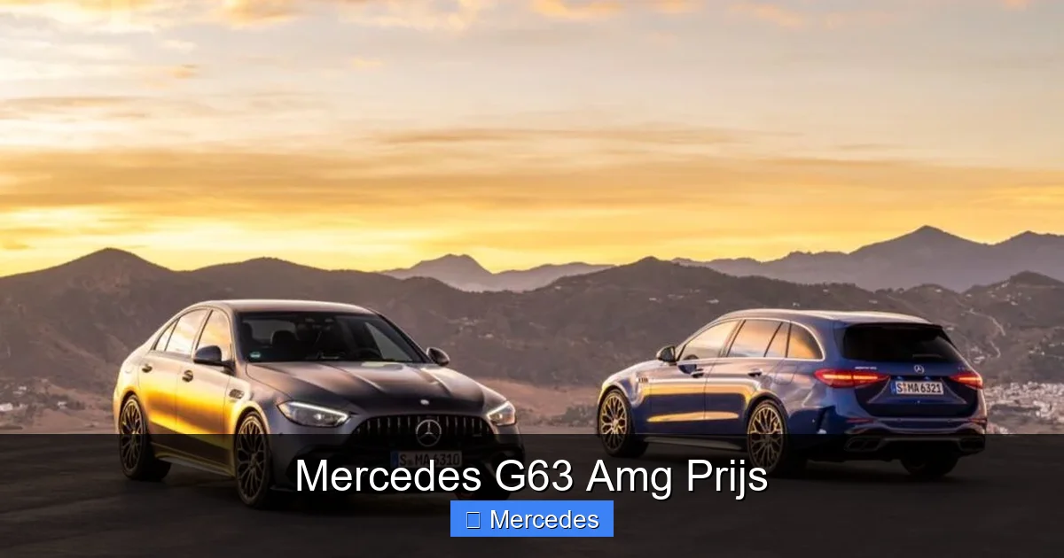 Mercedes G63 Amg Prijs
