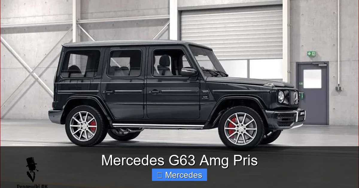 Mercedes G63 Amg Pris