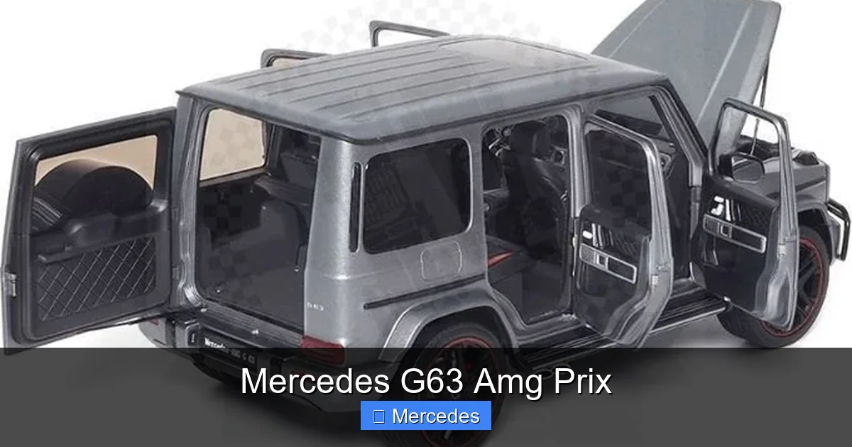 Mercedes G63 Amg Prix