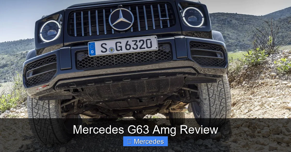 Mercedes G63 Amg Review