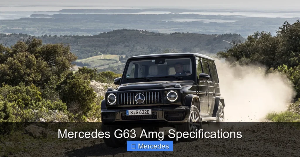 Mercedes G63 Amg Specifications
