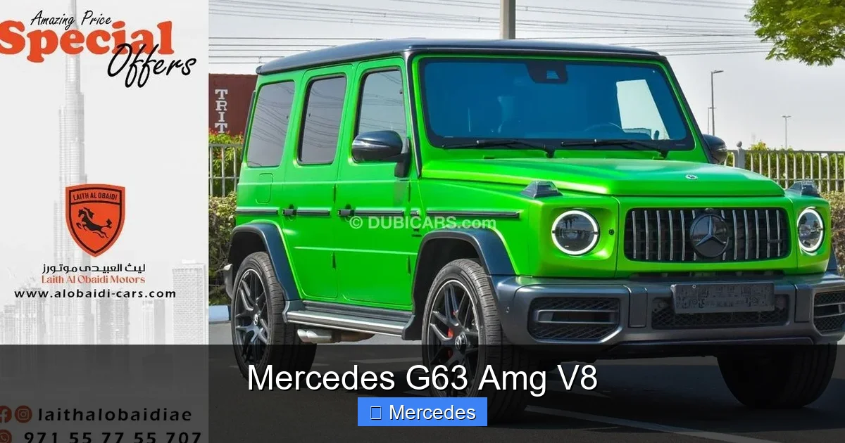 Mercedes G63 Amg V8