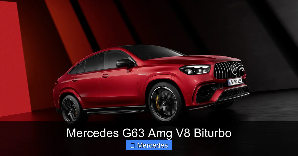 Mercedes G63 Amg V8 Biturbo