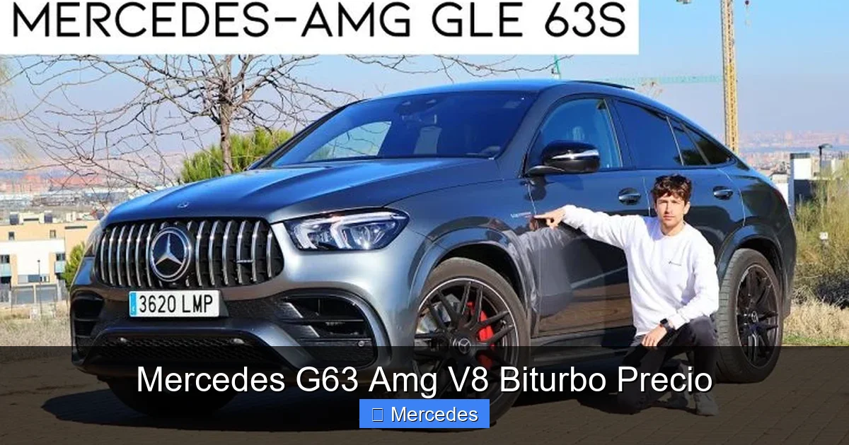 Mercedes G63 Amg V8 Biturbo Precio