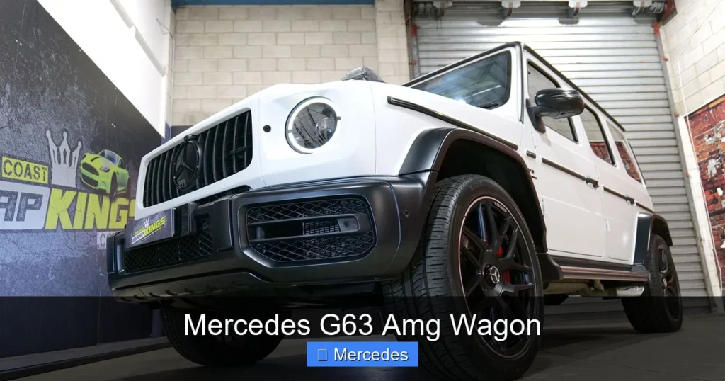 Mercedes G63 Amg Wagon