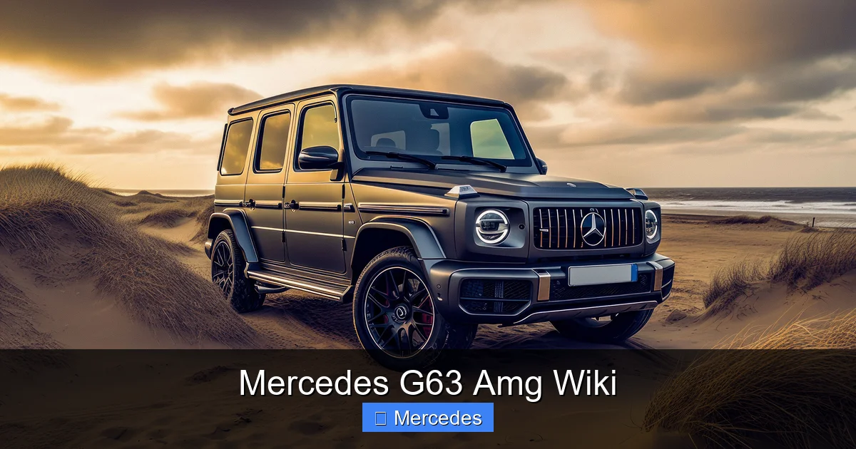 Mercedes G63 Amg Wiki