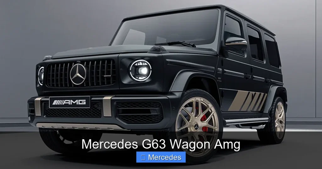 Mercedes G63 Wagon Amg