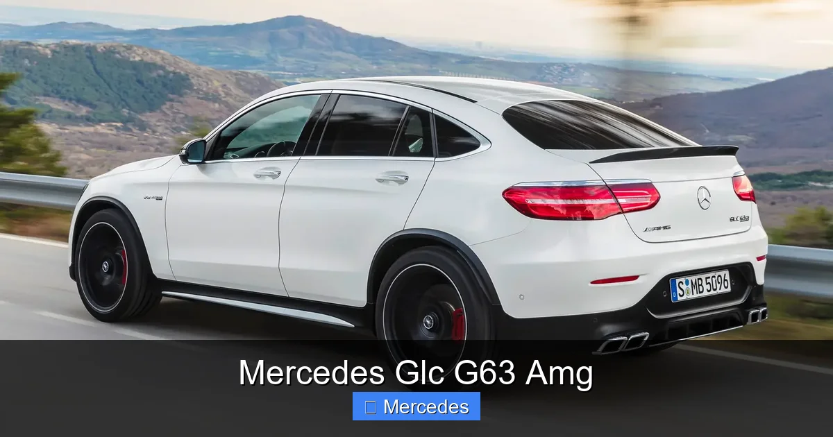 Mercedes Glc G63 Amg