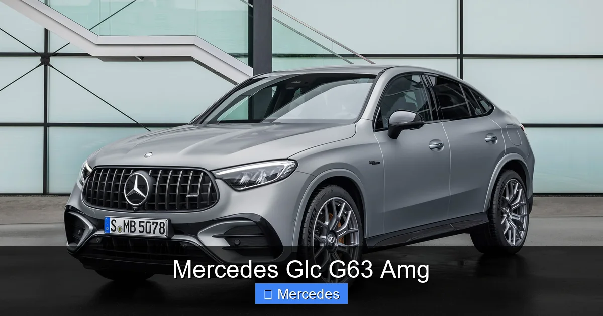Mercedes Glc G63 Amg