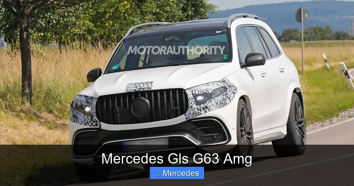 Mercedes Gls G63 Amg