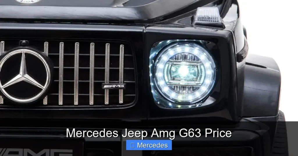 Mercedes Jeep Amg G63 Price