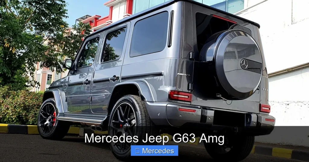 Mercedes Jeep G63 Amg