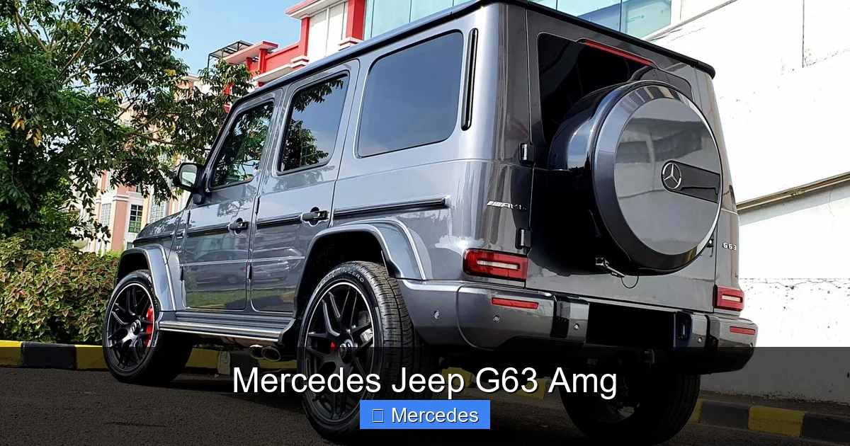 Mercedes Jeep G63 Amg