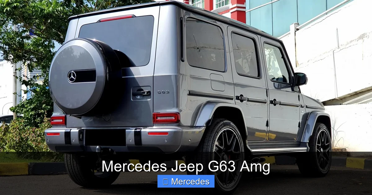 Mercedes Jeep G63 Amg