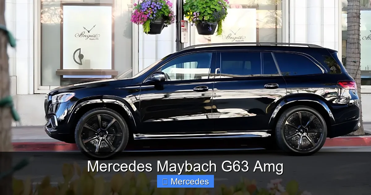 Mercedes Maybach G63 Amg