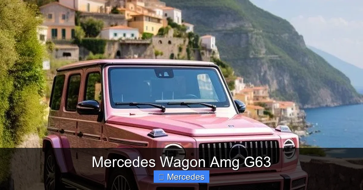 Mercedes Wagon Amg G63