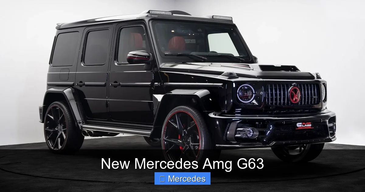 New Mercedes Amg G63