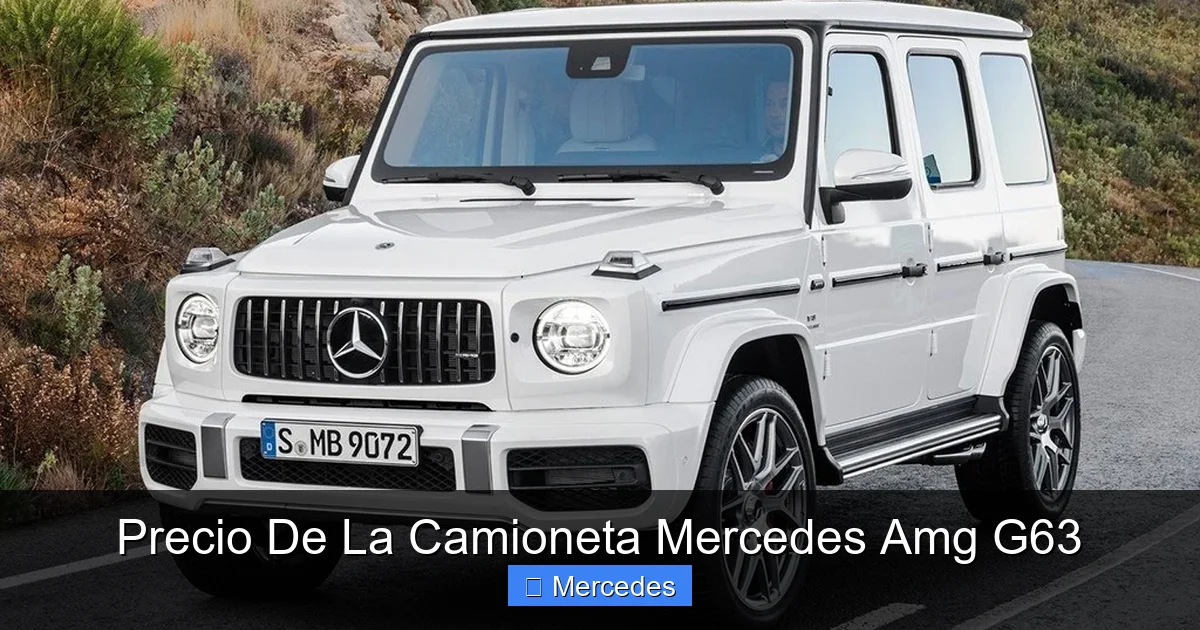 Precio De La Camioneta Mercedes Amg G63