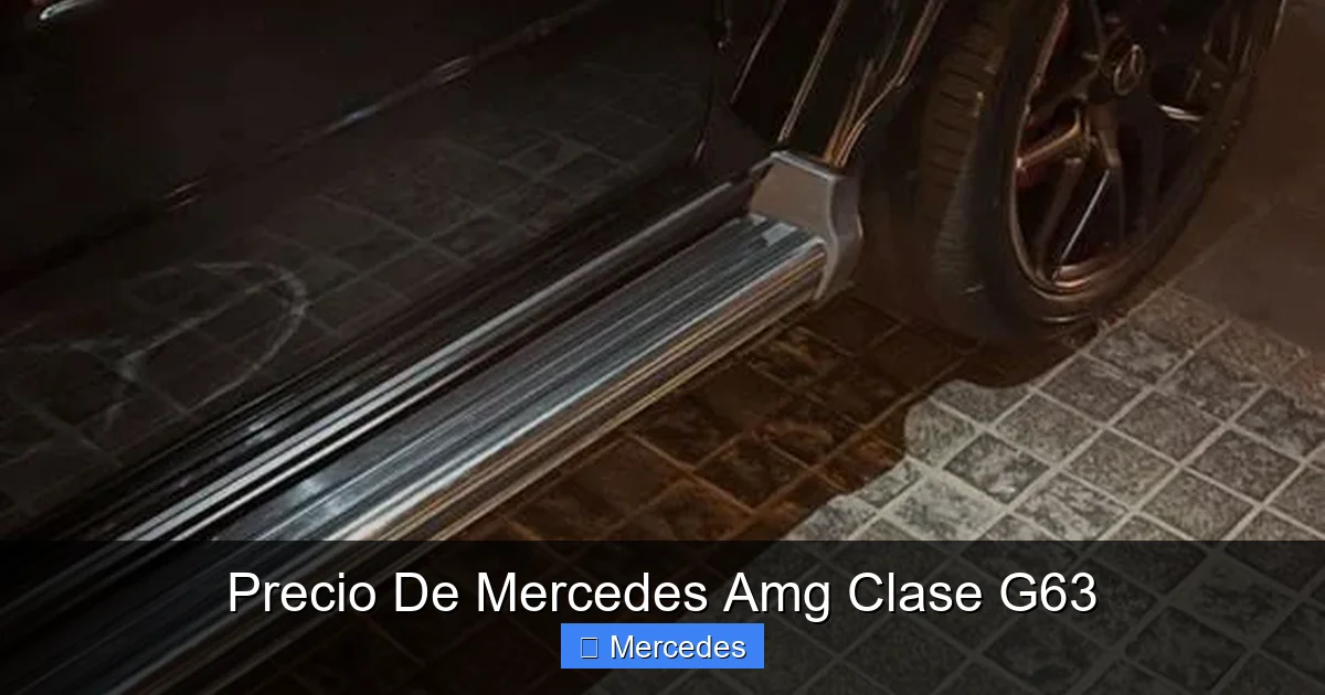 Precio De Mercedes Amg Clase G63