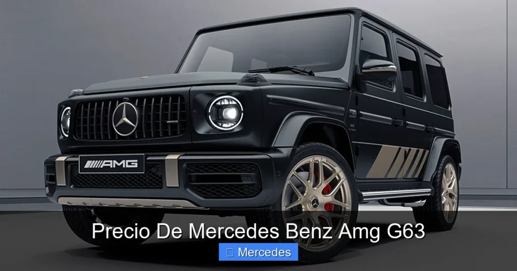 Precio De Mercedes Benz Amg G63