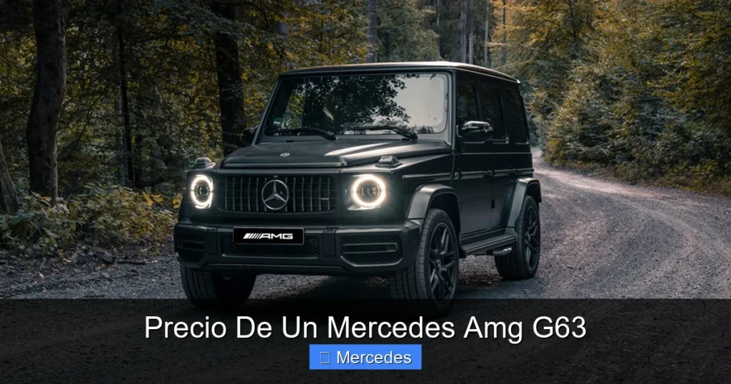 Precio De Un Mercedes Amg G63