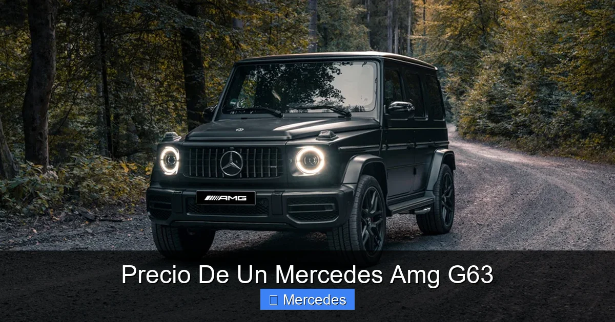 Precio De Un Mercedes Amg G63