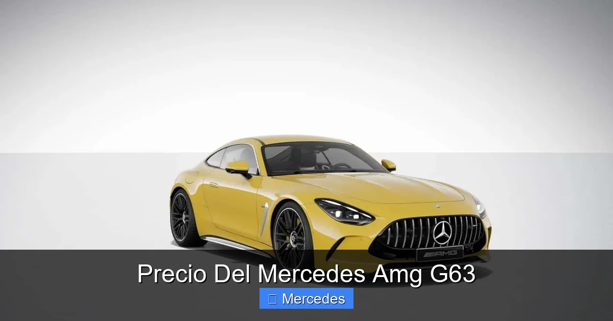 Precio Del Mercedes Amg G63